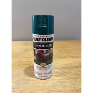 Rust-Oleum Hammered Deep Green Spray‎ Paint 12oz Textured Finish 7211830 NEW